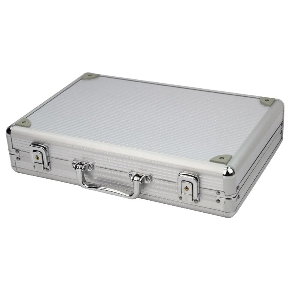 Aluminum Watch Case 24 Grids Briefcase Storage Box Watches Collectors Display
