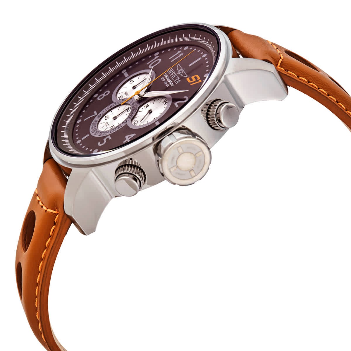 Invicta S1 Rally Chronograph Quartz Brown Dial Men’s Watch 16015