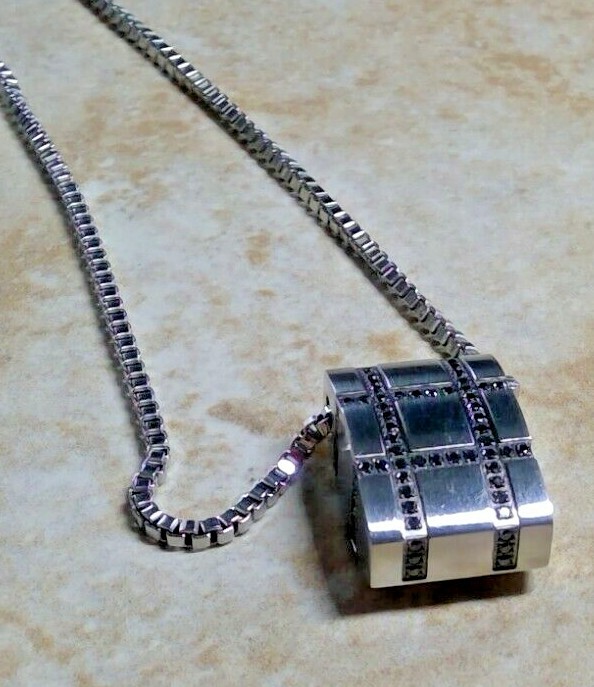 Dolan Bullock Ember Collection Black diamond pendant USA MADE