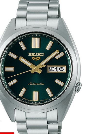 Seiko 5 SBSA293 Sports Automatic Men’s Watch Green Dial Analog 37.4mm From Japan