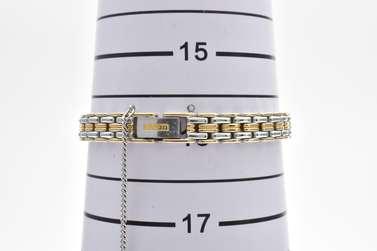 Vintage [Box] RADO 133.9700.2 Gold Diamond Bezel Quartz 22mm Women’s Watch JAPAN