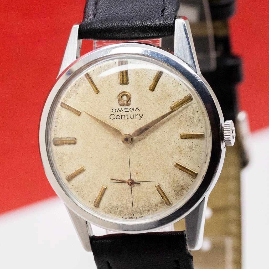 1959’s OMEGA Century 14391 Cal. 268 Stainless Steel Manual Wind Men’s Watch 35mm
