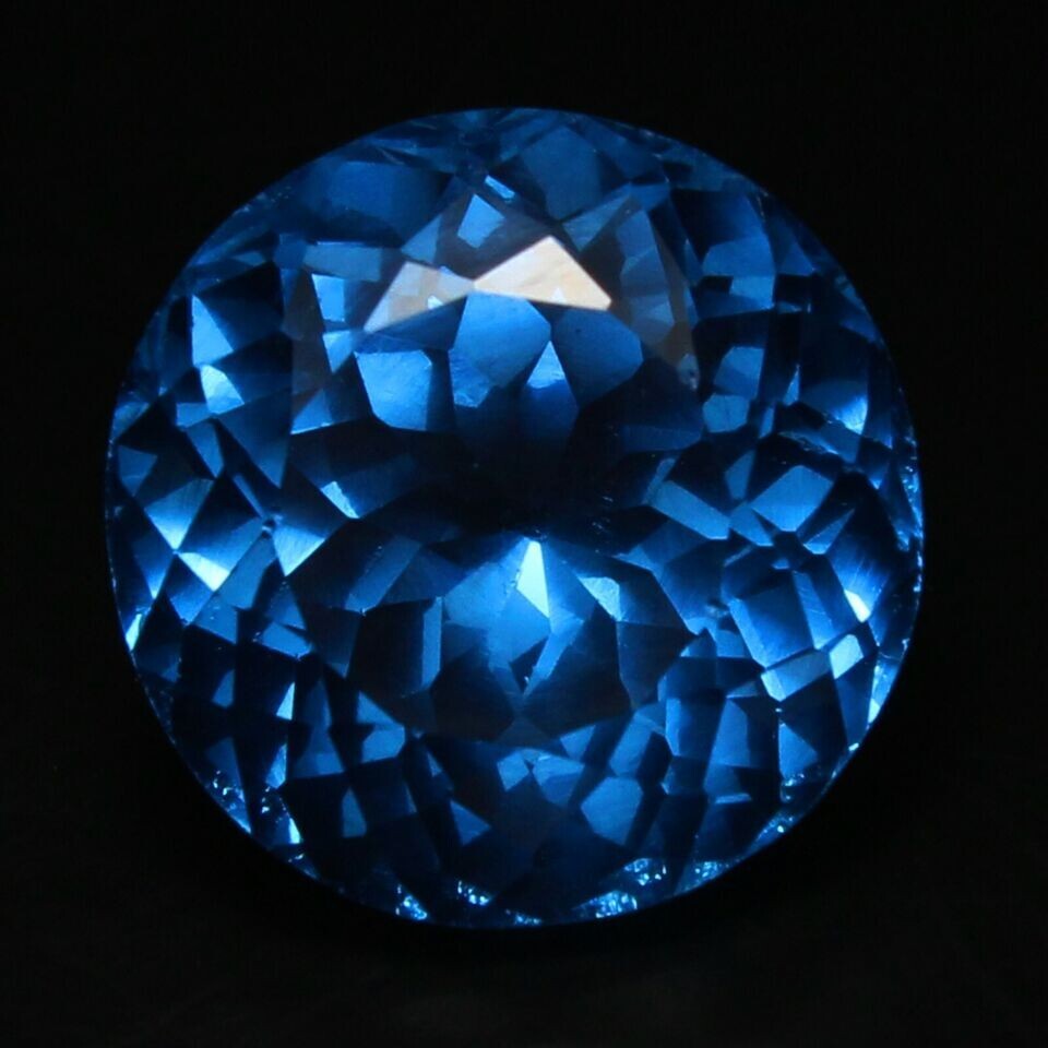 AAA RARE Natural Certified Unheated Brazil Blue Aquamarine Gemstones 14 Ct+