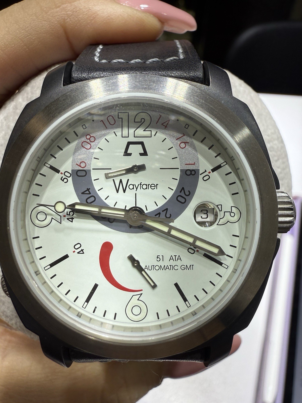 🔥 Anonimo Firenze Wayfarer II GMT Watch ref. 2019 #80/299, RARE New Old Stock!