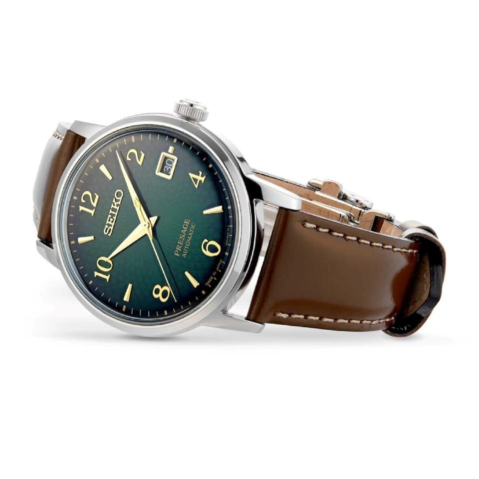 Seiko Presage SRPE45J1 Cocktail Time Mojito Automatic Green Dial Men’s Watch