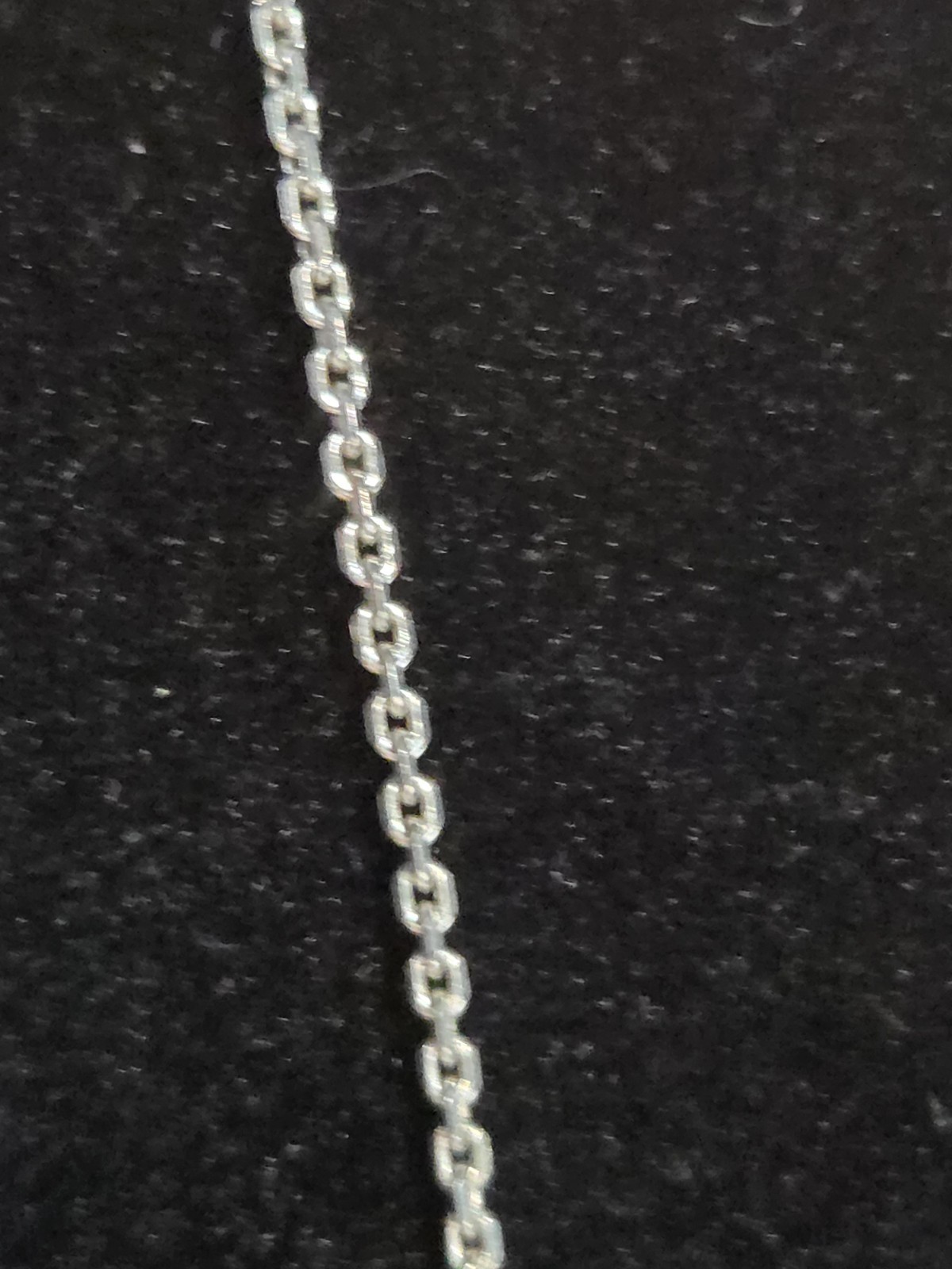 Kendra Scott 925 Sterling Silver Diamond Cut Cable Chain Necklace 16-18″ 1.95g