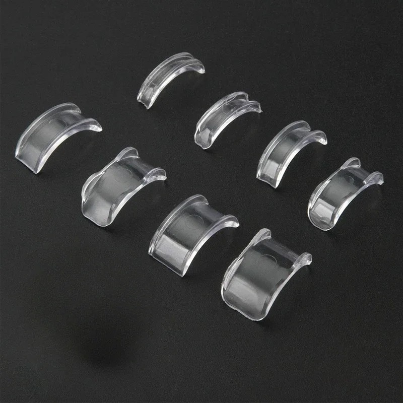 8 Sizes Clear Silicone Ring Sizer Invisible Adjuster Anti-Loss for Loose Rings