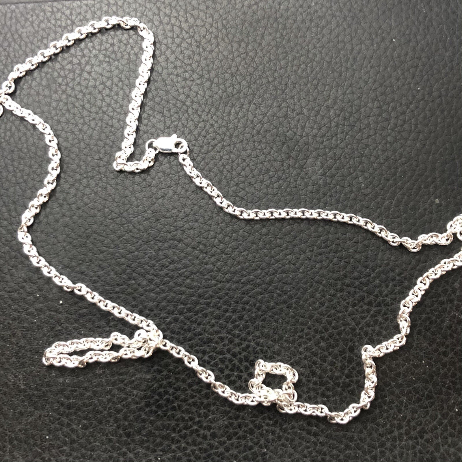 MJG STERLING SILVER – 2.8mm CABLE CHAIN @ 24 INCHES