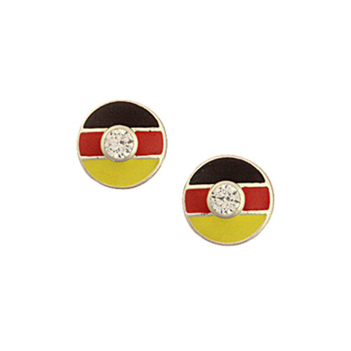 Merchandise Pendants and Earrings Various Models Germany National Colors
