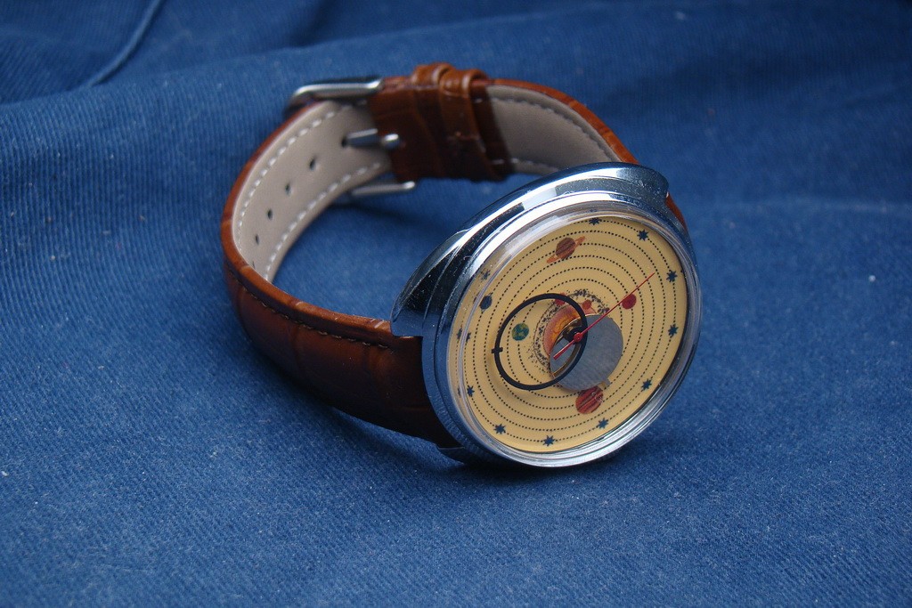 watch RAKETA solar system SPACE PLANET COPERNICUS COPERNIC RUSSIAN SOVIET ussr 3