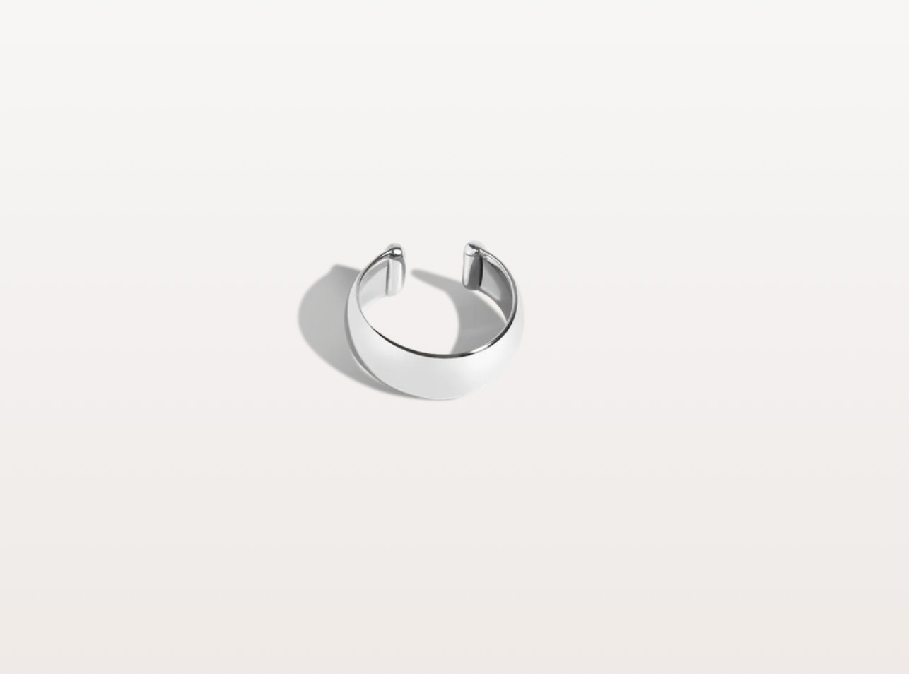 Aurate Silver Vermeil Bold Ear Cuff $88