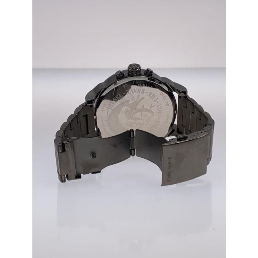 DIESEL DZ-7315 Case Size 6.7 ×6.6cm Wrist Size 17.5cm Used Watch #51119