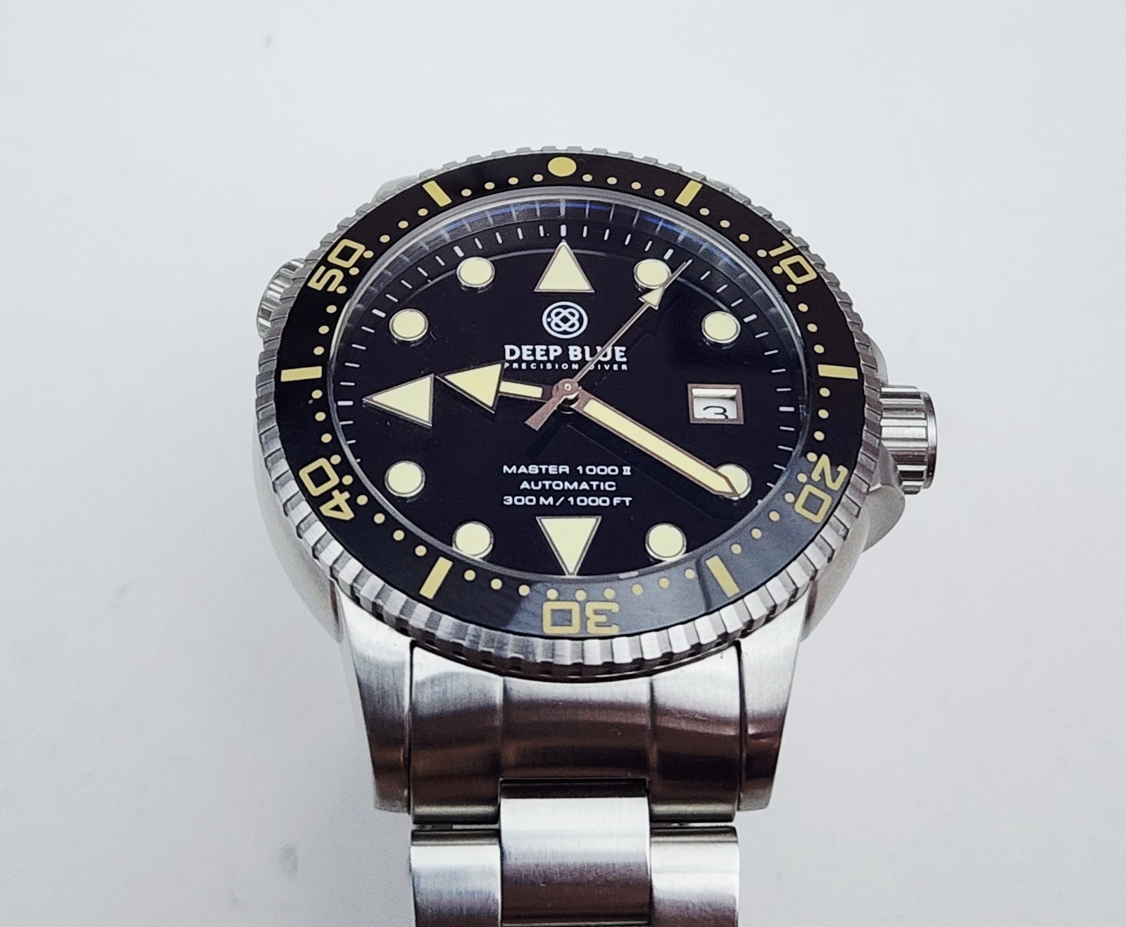 Men’s AUTOMATIC Watch DEEP BLUE “Diver Master 1000 II”