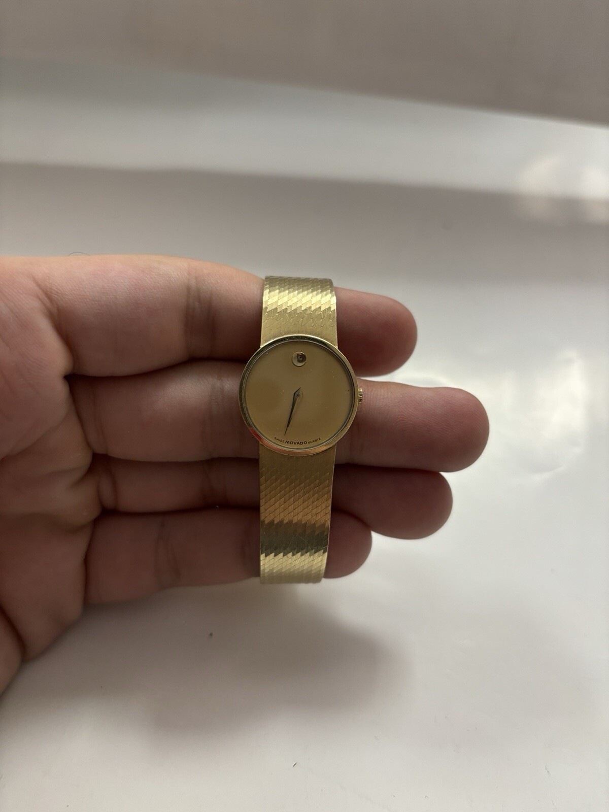 14K Movado Swiss Ladies Watch 36.3g