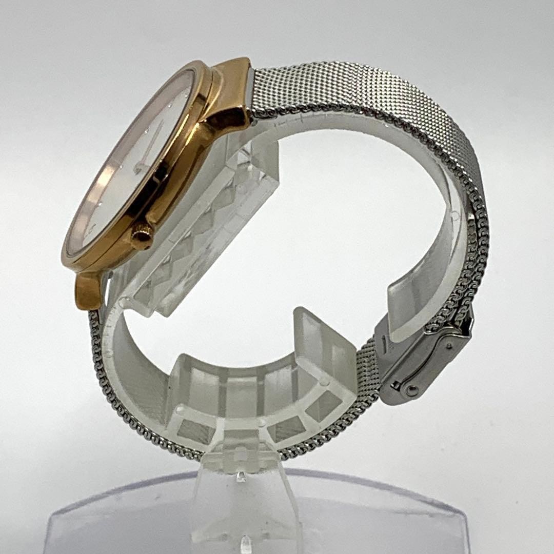 Skagen SKW2616 Quartz Womens Watch White Dial Gold Case New Battery Working