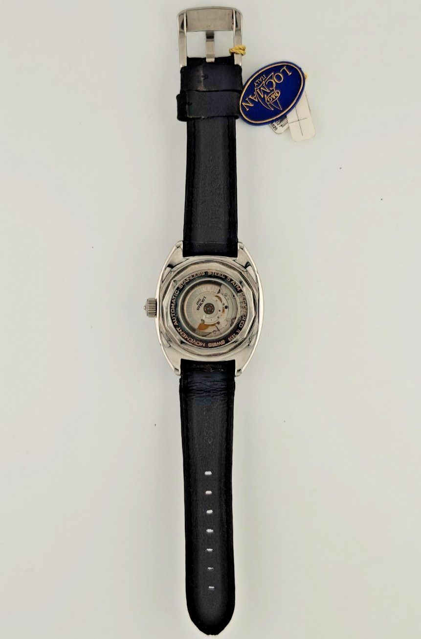 1970 Locman Automatic Swiss Movement – Condition NOS Label RARE Racing