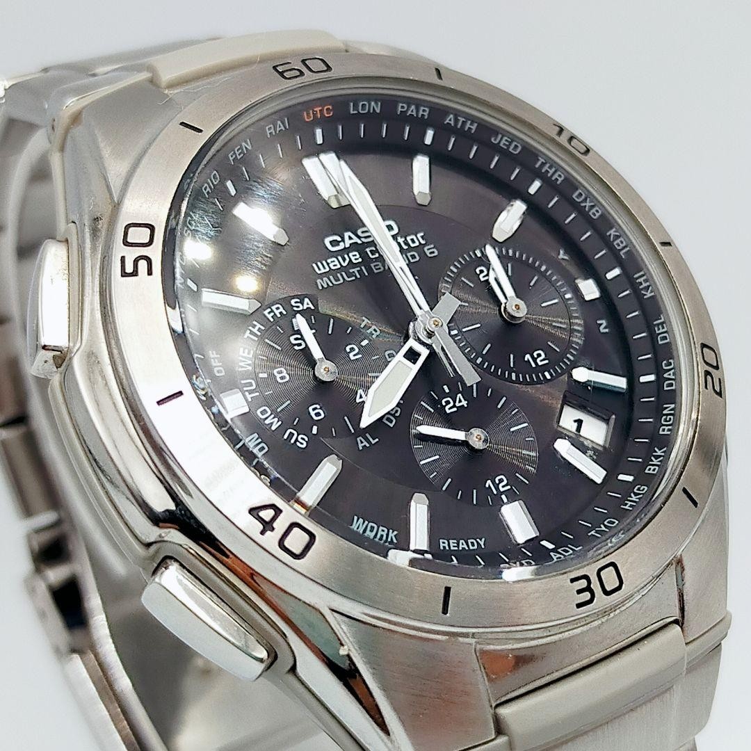 [Working Condition] Casio WVQ-M410 Radio-Controlled Solar Men’s Chronograph