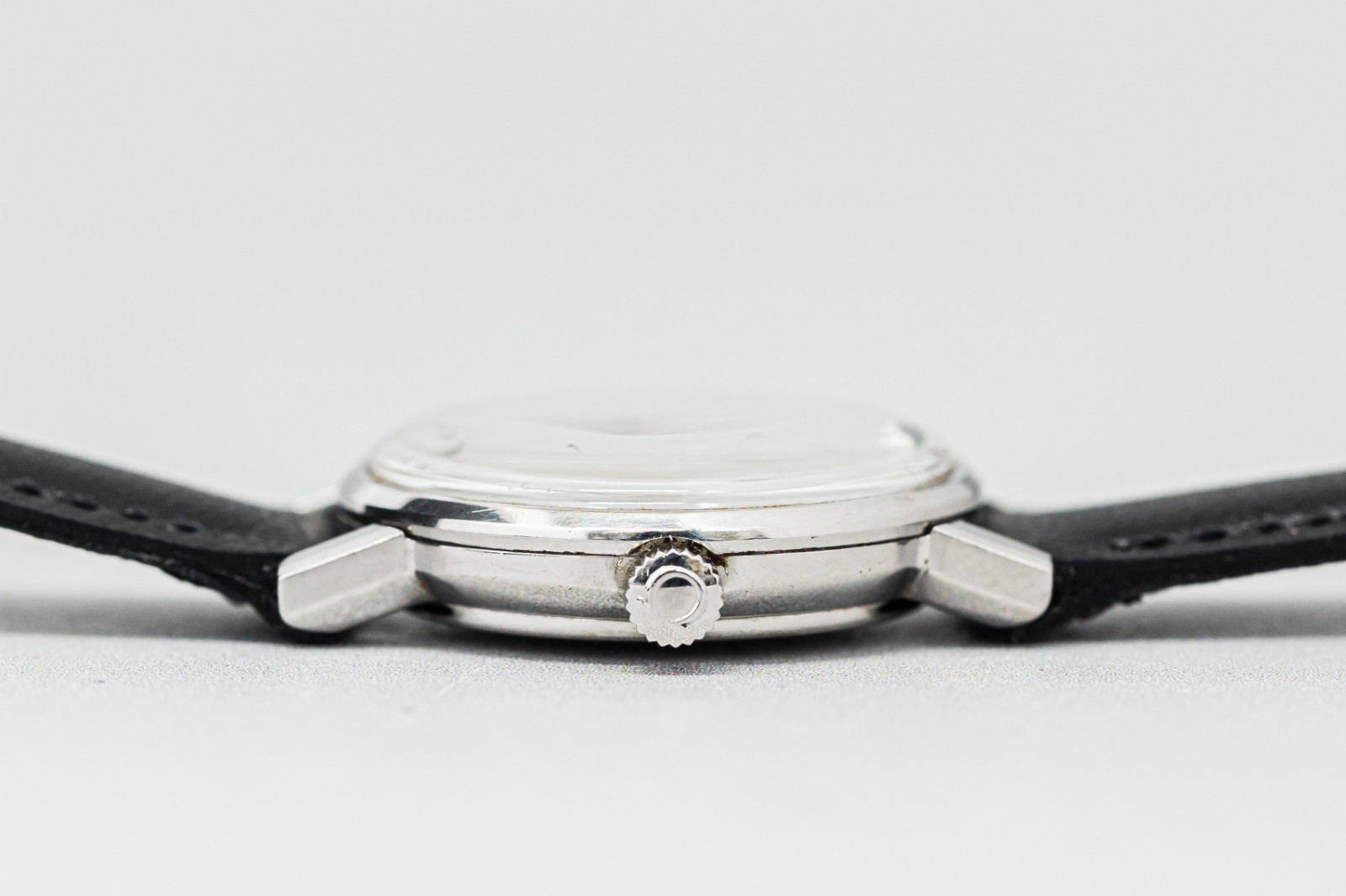 *Vintage 1971* OMEGA Geneve Cal.485 Manual Winding Marble Zebra Dial 23mm Ladies