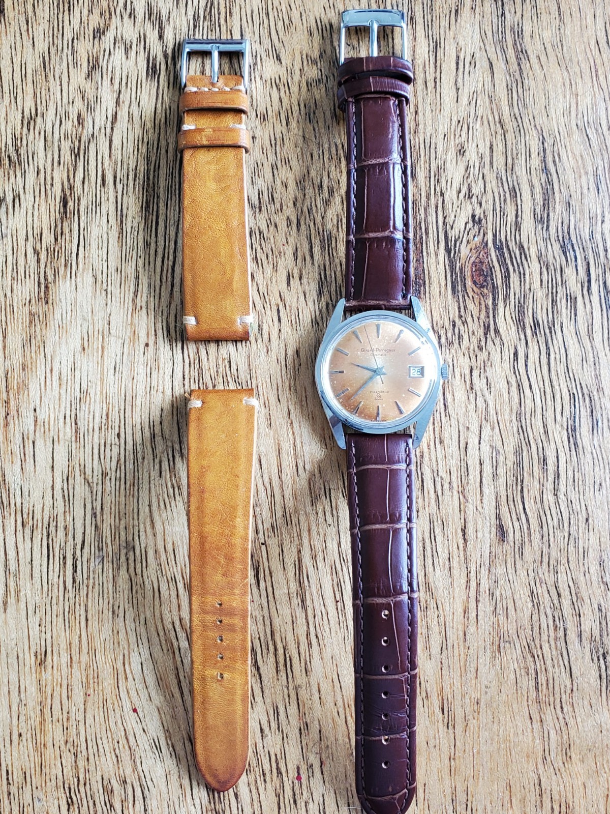 Vintage 1950’s GIRARD PERREGAUX Gyromatic – Firestone 39 jewels Calibre 32