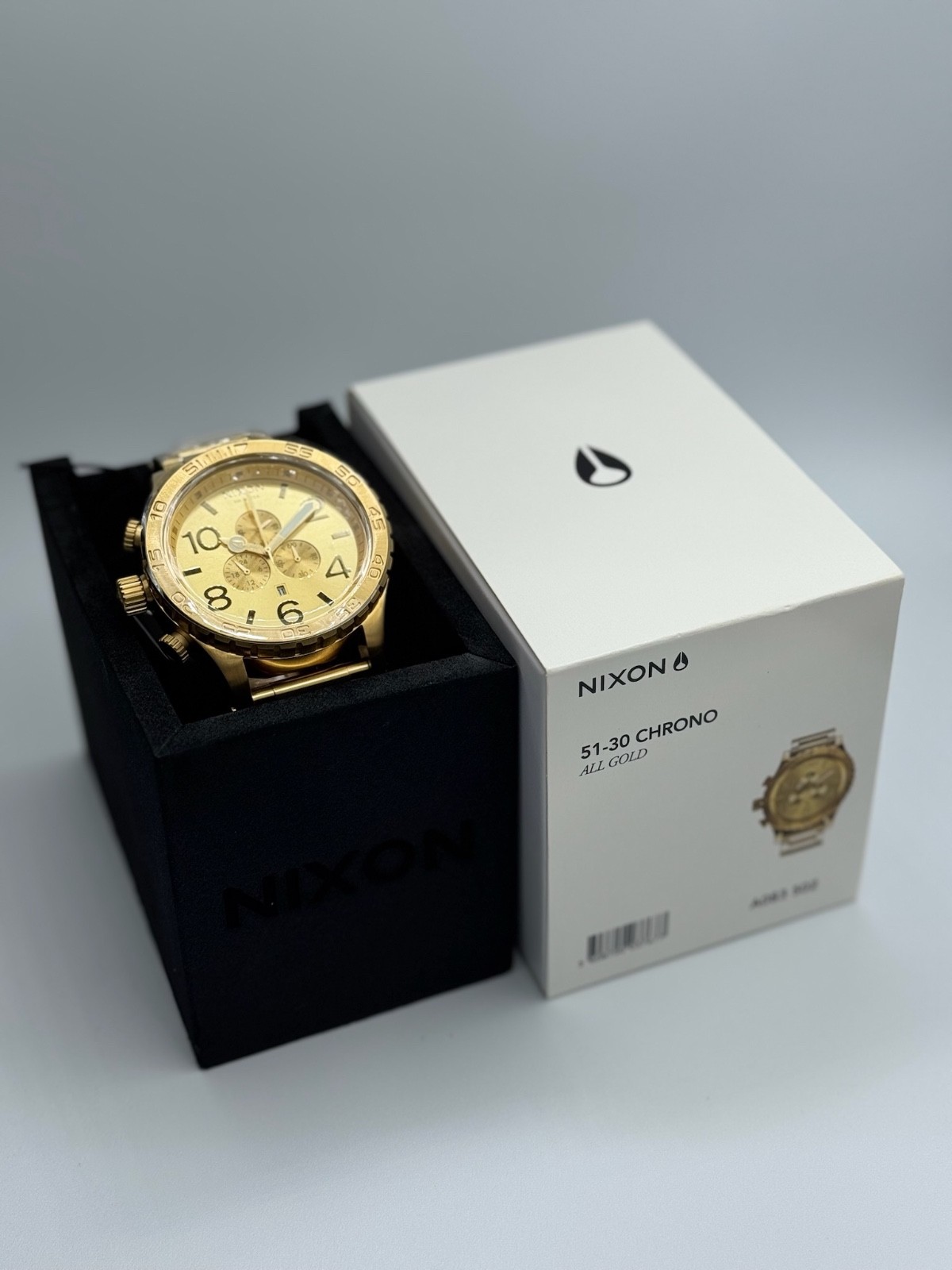 NIXON 51-30 Chrono Gold-Tone Chronograph Men’s Watch A083-502