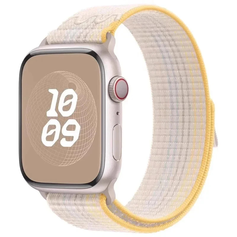 Nylon Classic Sport Loop bracelet correa Apple watch series 9 8 7 5 4 3 Ultra SE