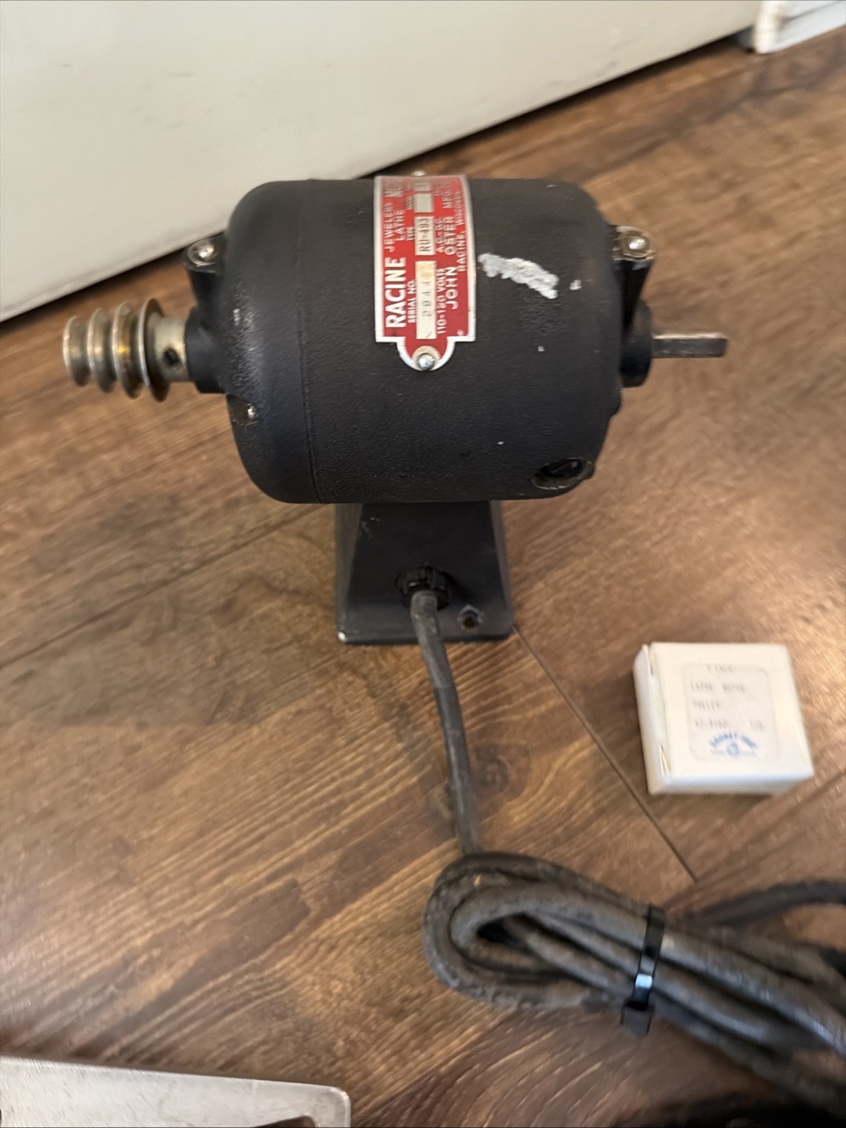 Boley 8mm Collet Jewelers Watchmakers Lathe Motor & Borel base