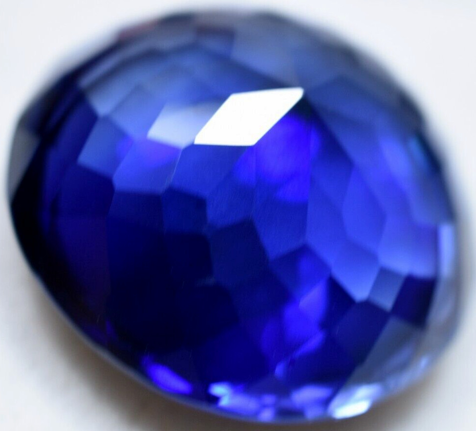 Natural 40.55 Ct GIGANTIC Royal Blue Sapphire GGL Certified Loose Gemstone