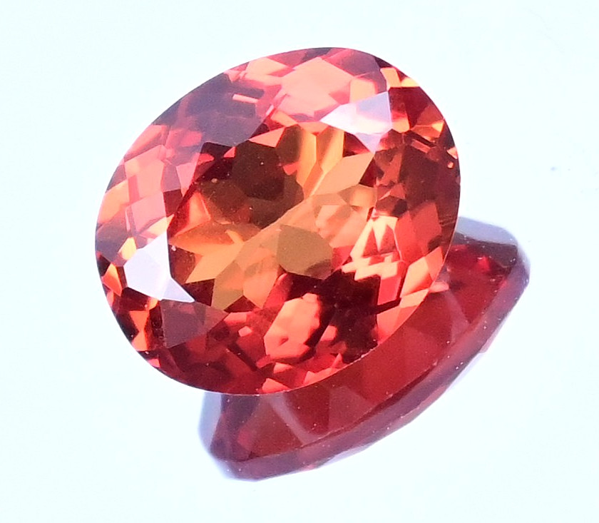 4.20 Ct Natural Myanmar Orange Spinel Oval Cut Certified Flawless Rare Gemstone