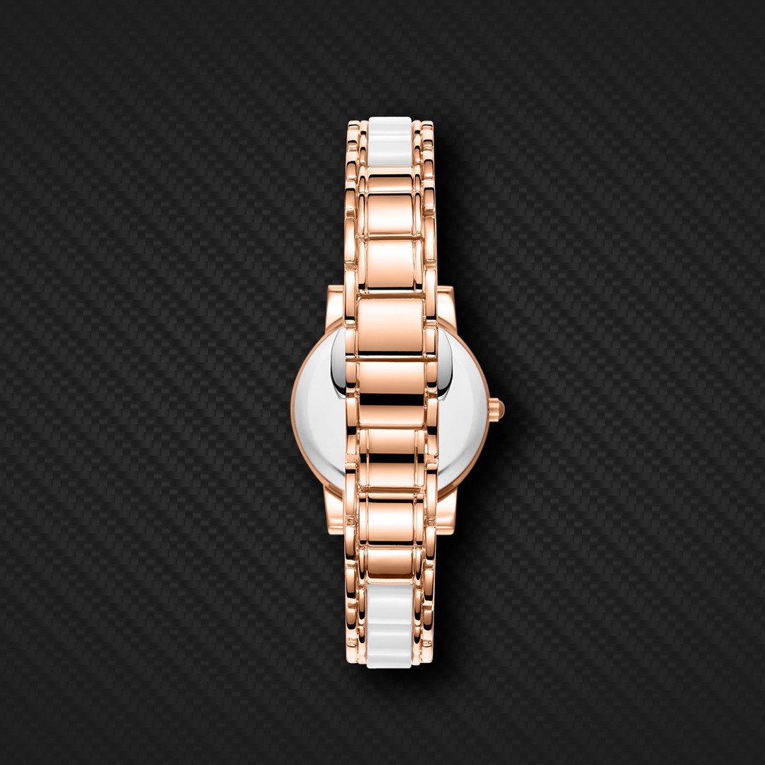 Kenneth Scott Women’s Analog Watch | White Dial, 30mm, 30 m (3 ATM)