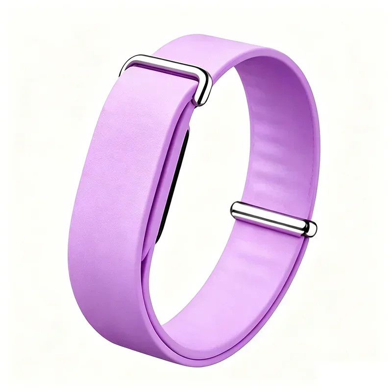 Sports Silicone Strap Fitbit Air Rubber Metal Ring Bracelet Band Loop Wristband