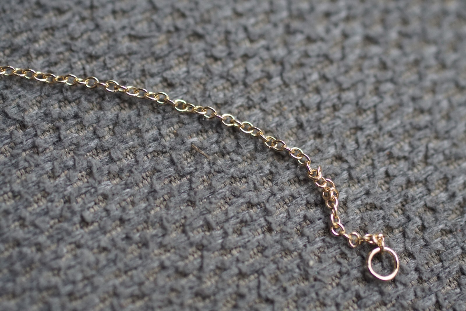 14kt Yellow Gold 16+2 inch 1.2mm Cable Chain Spring Ring Clasp NWOT