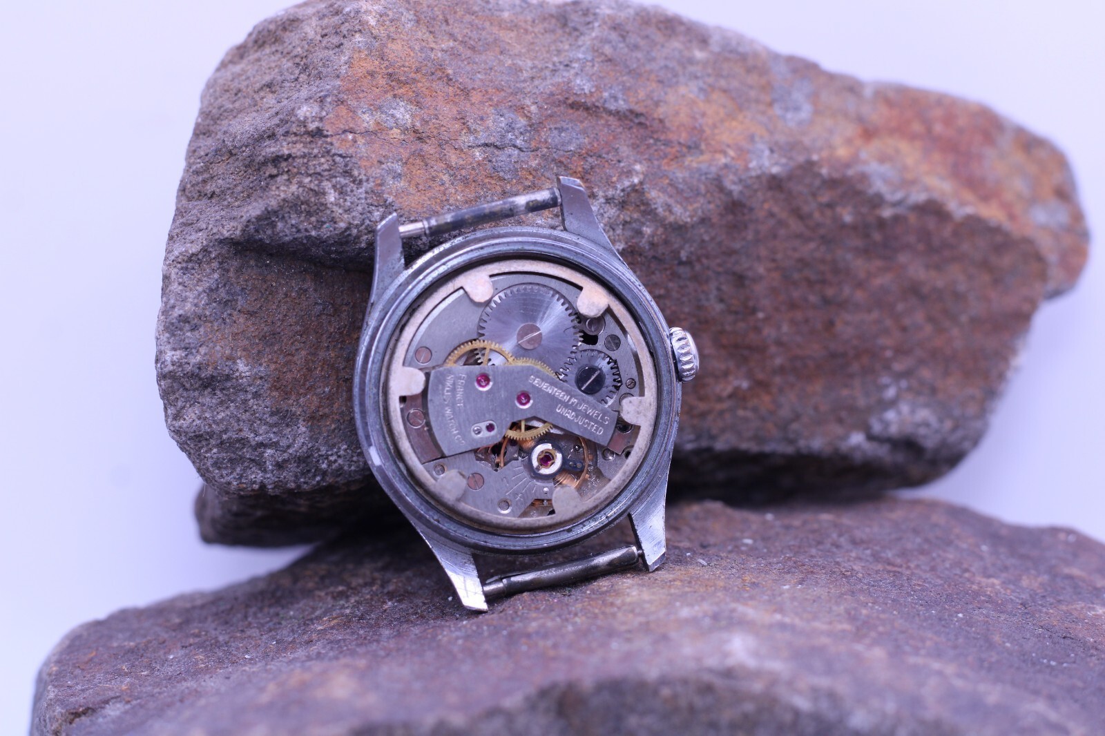 NIKLES 17j MEN’S WRIST WATCH GK-55914 CAL. JC256 32.1mm CASE FOR REPAIR (EX)