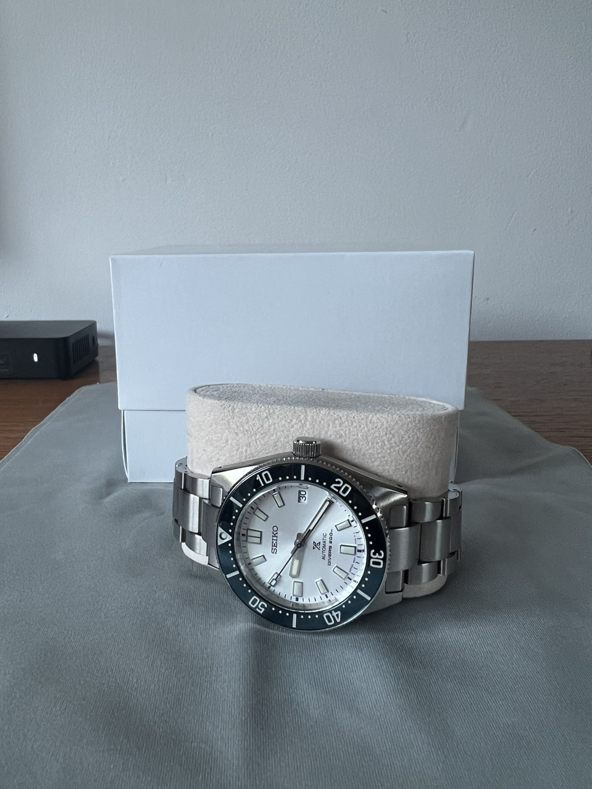 Seiko Prospex Silver Men’s Watch – SPB213J1 140th Anniversary Limited Edition.