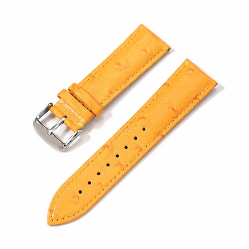 Genuine Cowhide Leather Strap Butterfly Buckle 18-22mm for Tissot 1853 Men Women