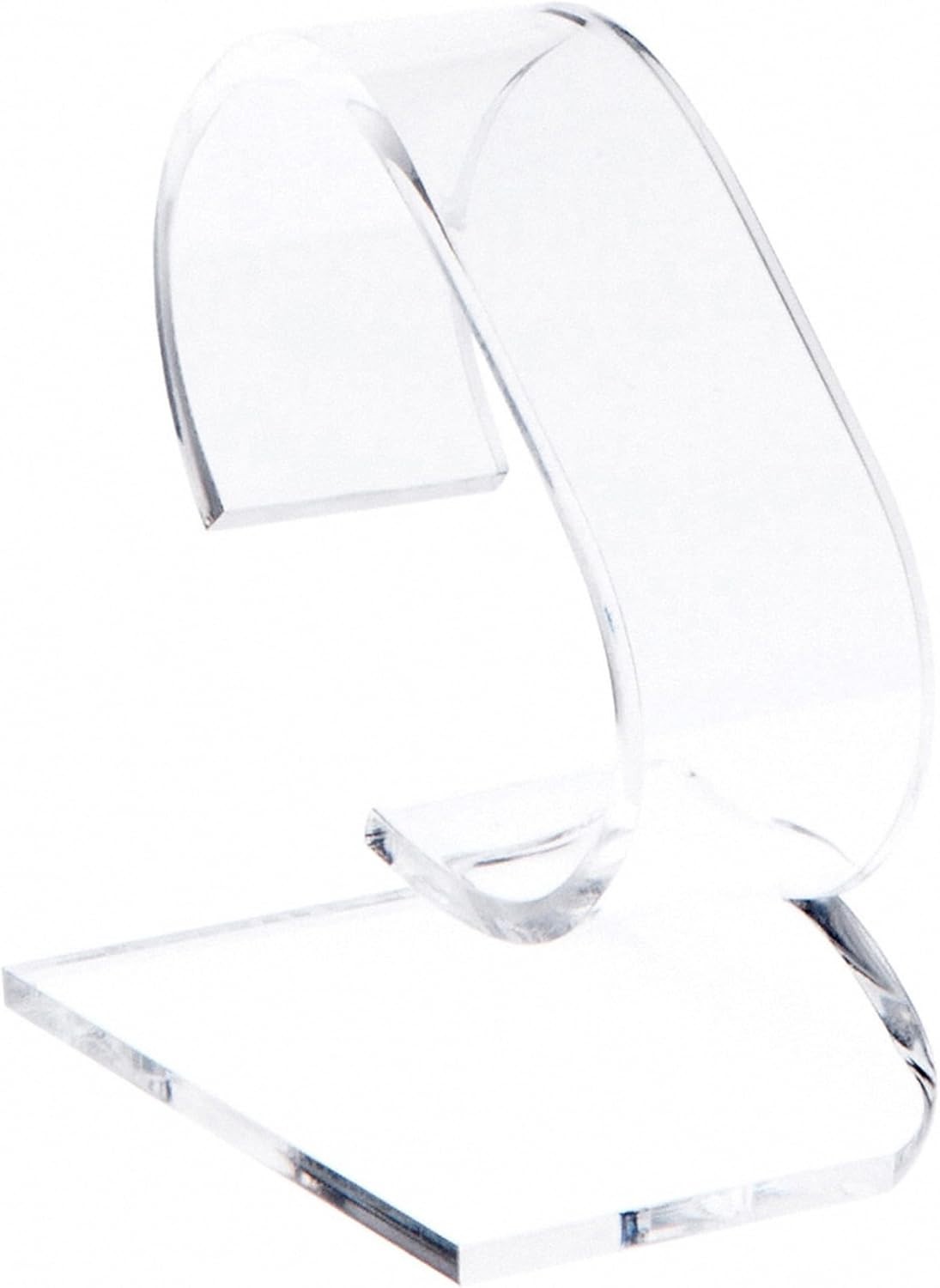 Luxury Clear Acrylic Watch Display Stand, 1.75″ W x 3 D x 3.75″ H, No Assembly