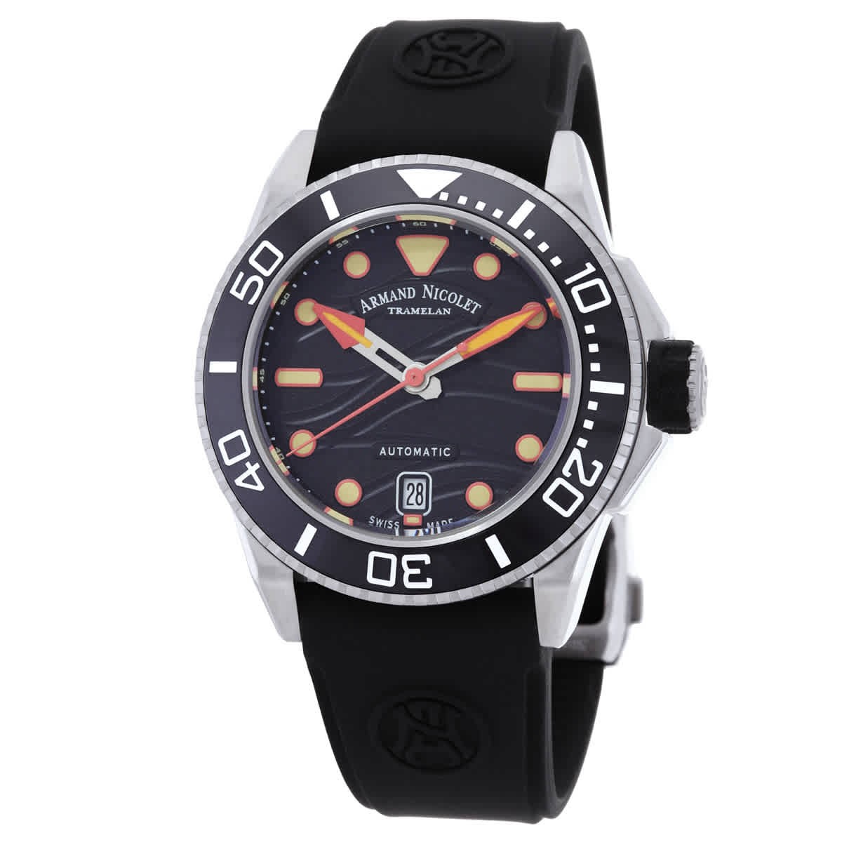 Armand Nicolet JSH Automatic Black Dial Men’s Watch A480PGN-NO-GG4710N