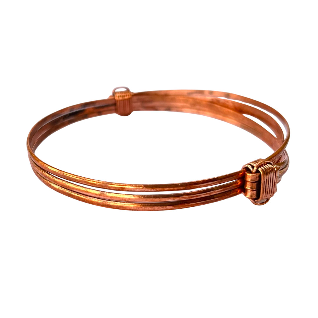 Handmade Bracelet African Elephant Hair Unisex Copper Made in Kenya