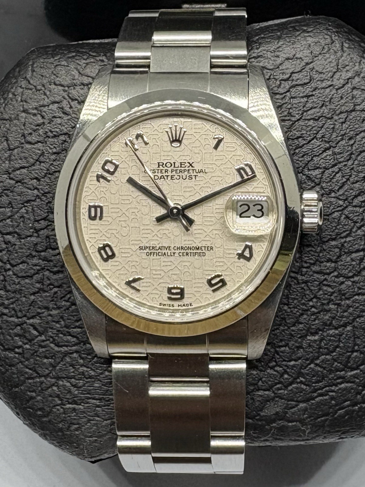Rolex 68240 31MM Datejust Ivory Jubilee Anniversary Computer Dial
