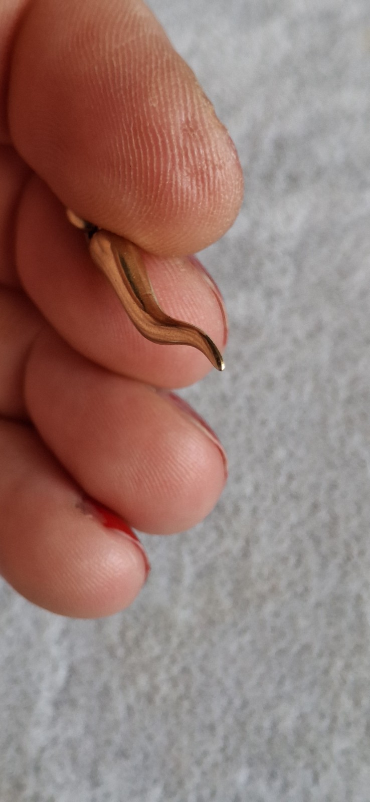 9ct Gold Horn Of Plenty Pendant Charm