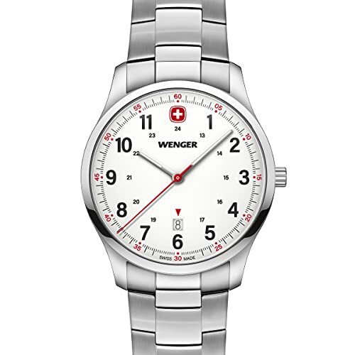 [Wenger] Watch CITY SPORT 01.1441.133 Quartz Men’s Silver