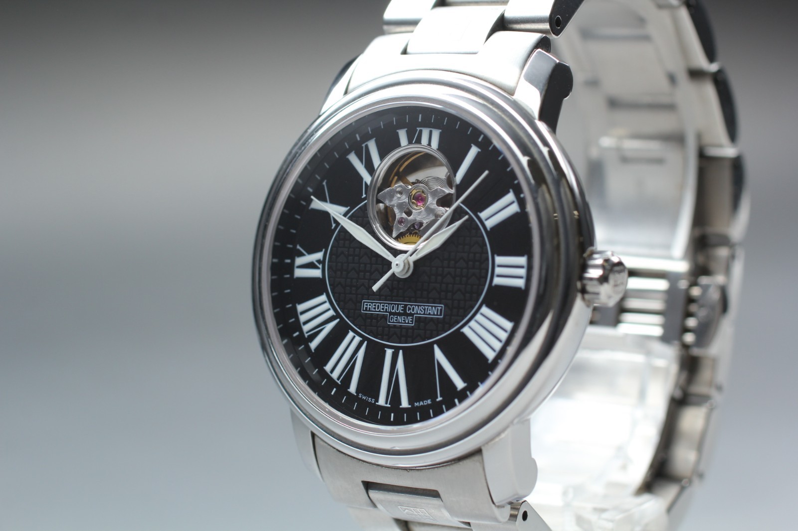 16cm Frederique Constant FC-303/310X3P4/5/6 Heartbeat Auto Mens Watch NEAR MINT