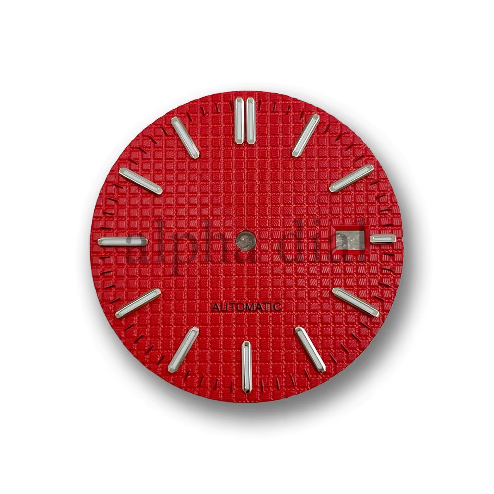 31.8Mm No Logo Waffle Texture Dial Suitable for AP Royal Oak Seiko NH35/36/4R/6R