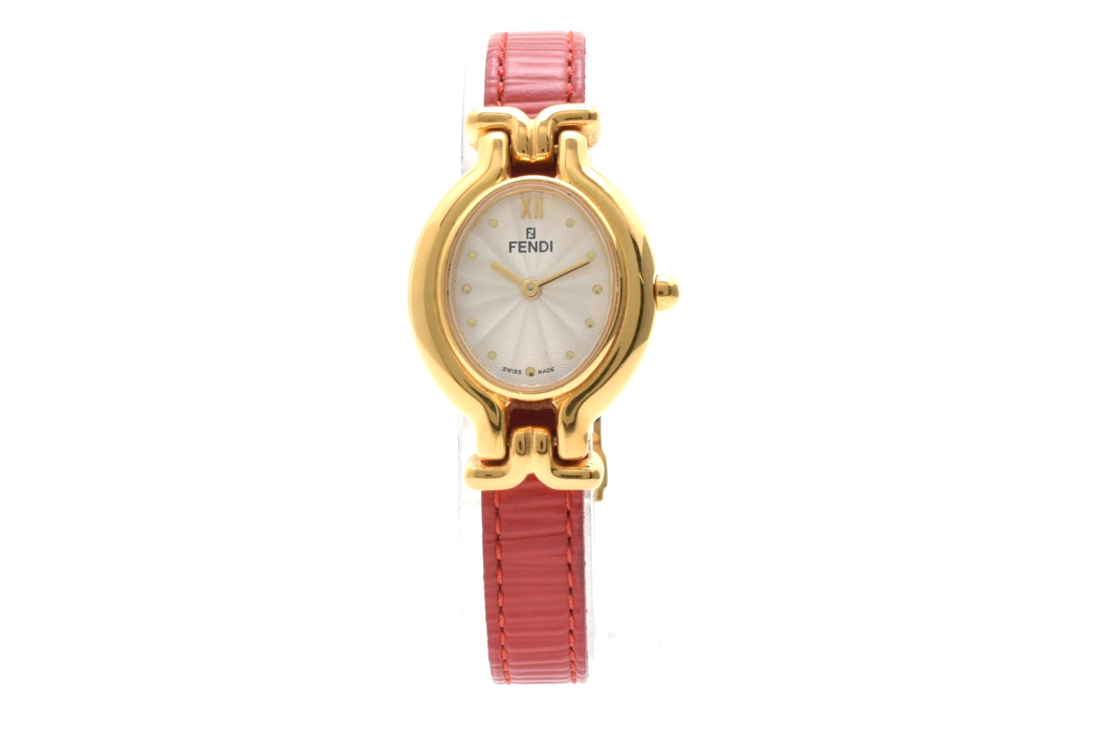 Fendi 640L Chameleon Change Belts 6 Colors Quartz Womens Watch NEAR MINT w/ Box