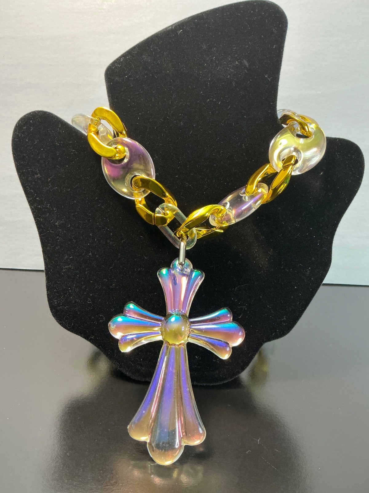 Hip Hop Necklace & Cross Pendant New Men Women Teen Jewelry
