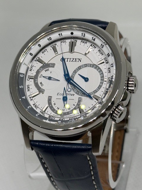 Citizen Calendrier Eco-Drive World Time Men’s Watch BU2020-02A