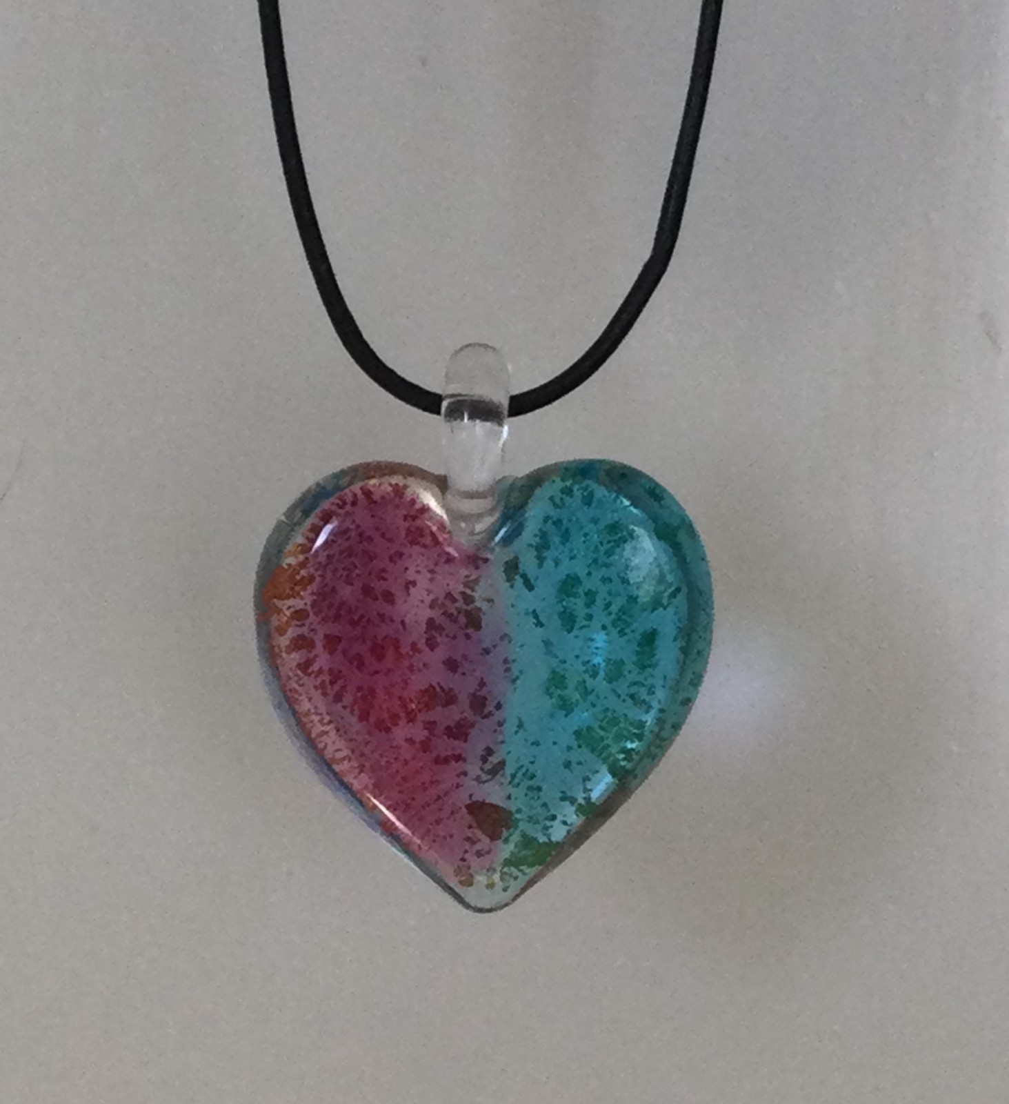 ANTICA MURRINA VENEZIA pendant 30mm x 35mm (1.18’’ x 1.38’’) in heart shape