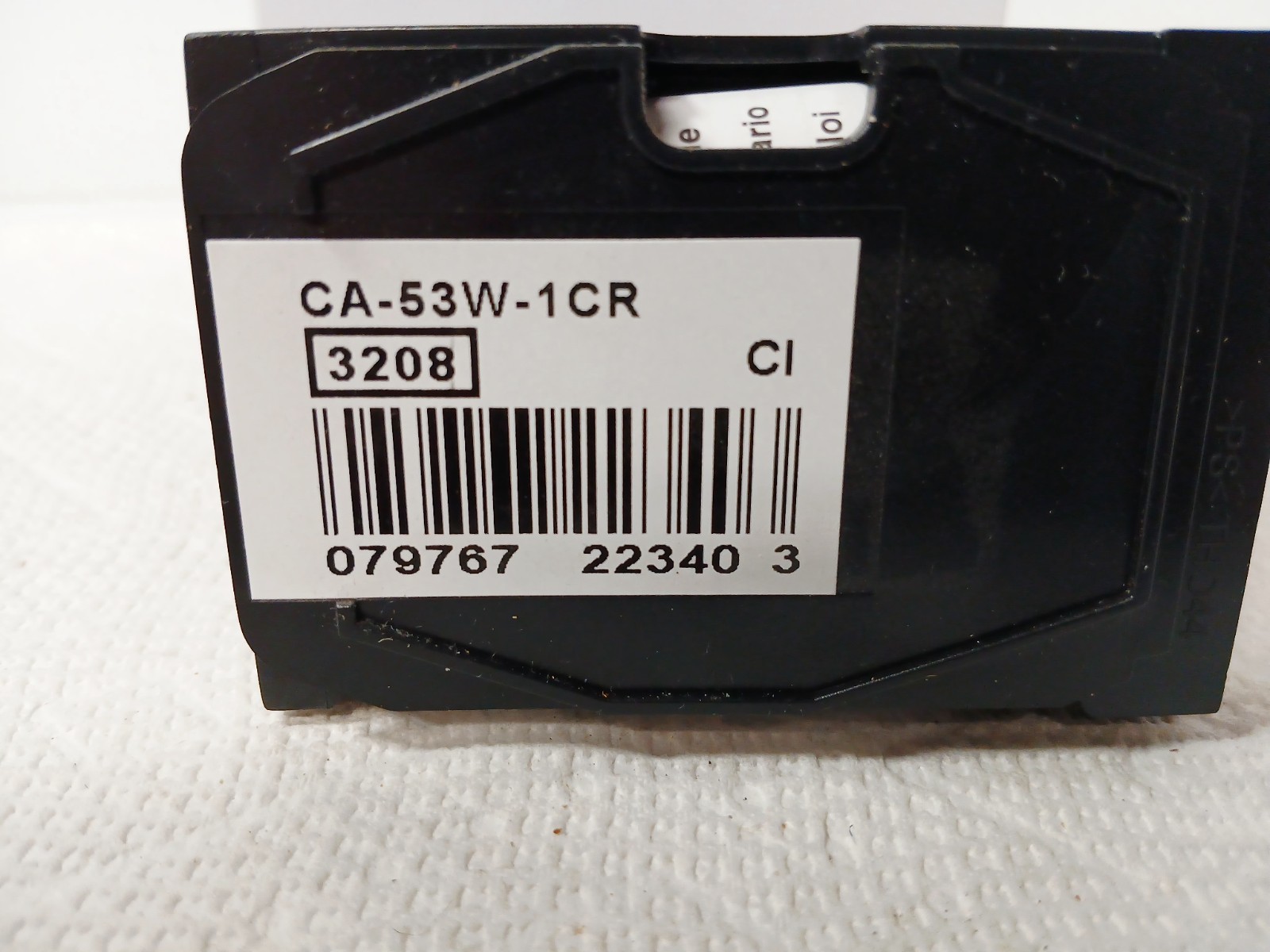 NEW! Casio Data Bank Watch Black CA-53W-1CR Calculator Water Resistant Alarm