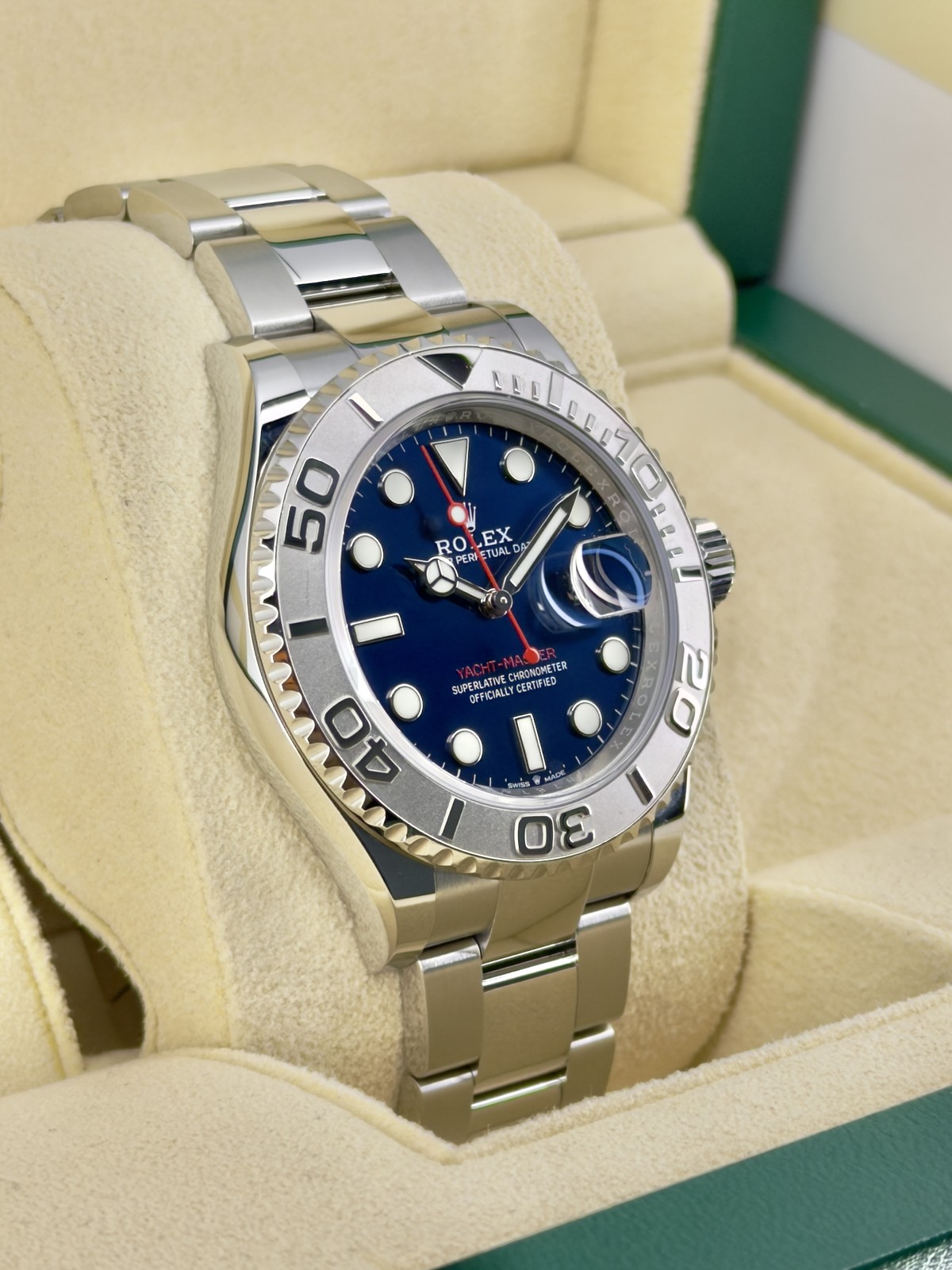 Rolex Yacht-Master Blue Dial on Oyster 126622 Complete 2022