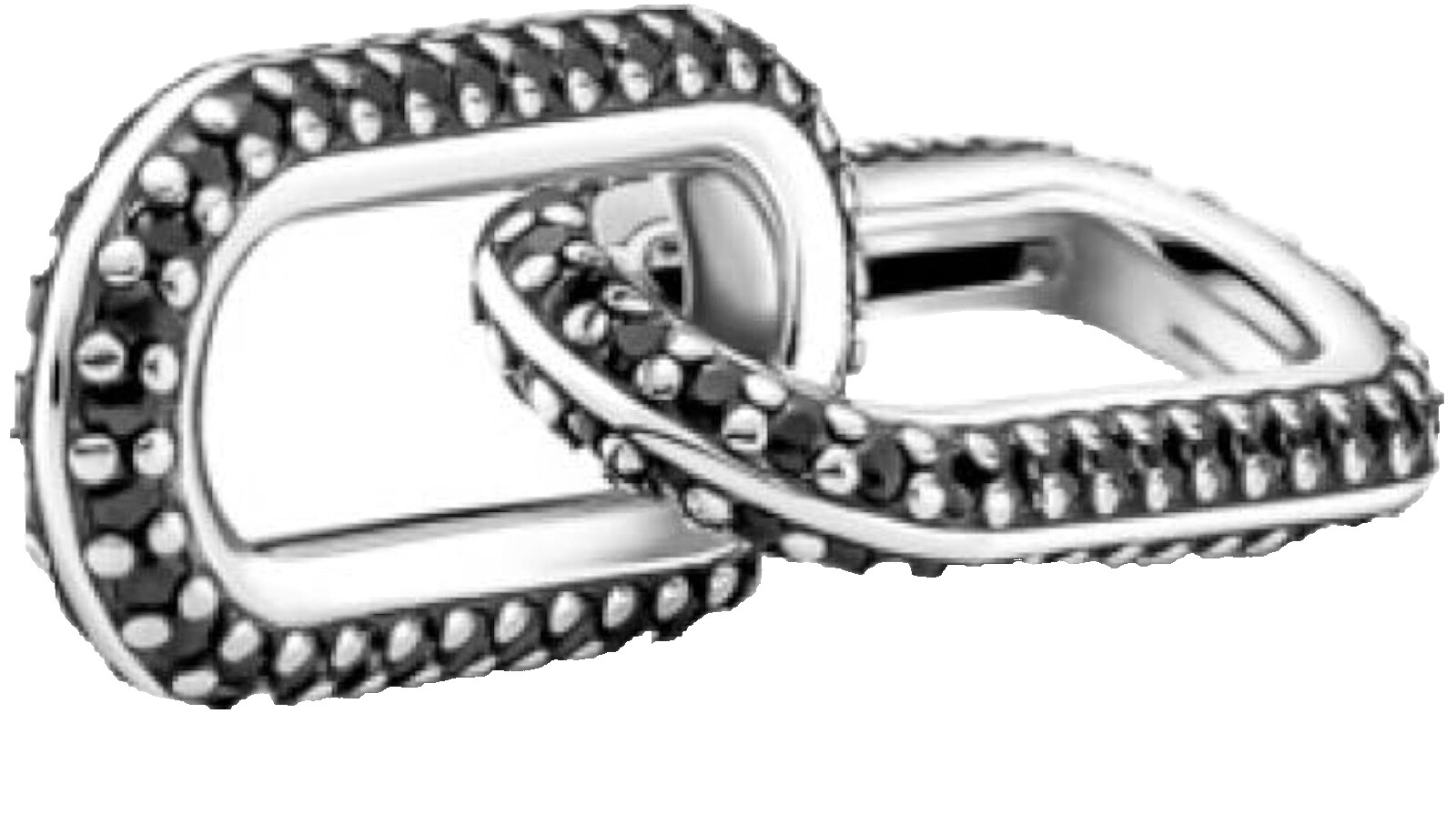 Pandora Double link Me black pavé 799660C03