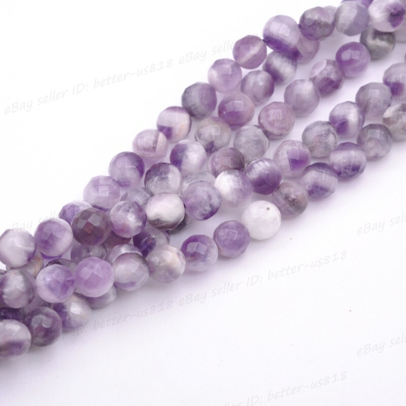 Wholesale Natural Gem Surface Round spaced Loose Beads 4mm 6mm 8mm 10mm